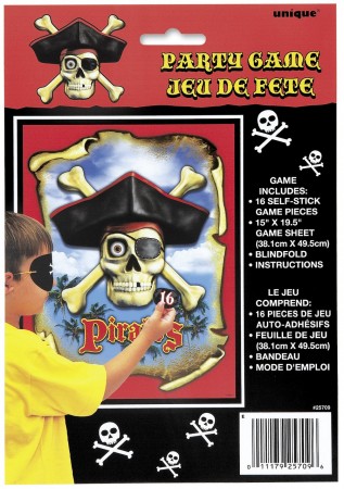 Pirat Partyspill for 16 stk