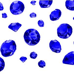 Diamanter 100 gram Royal blue