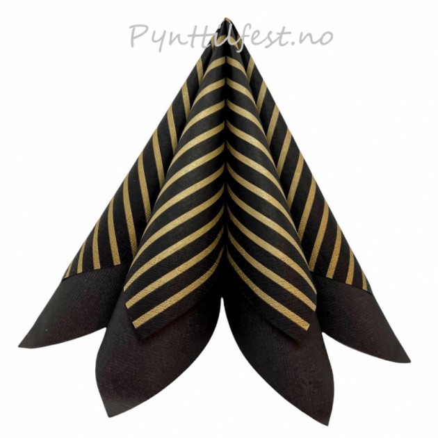 Gull og svart striper | Pynt Til Fest. Tips, inspirasjon og gode ideer ...
